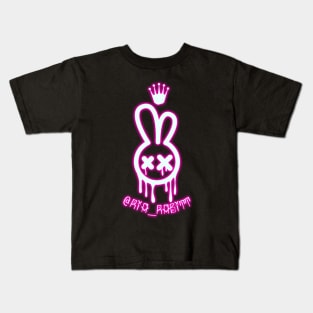 Ria Rabitt Pink Glow Kids T-Shirt